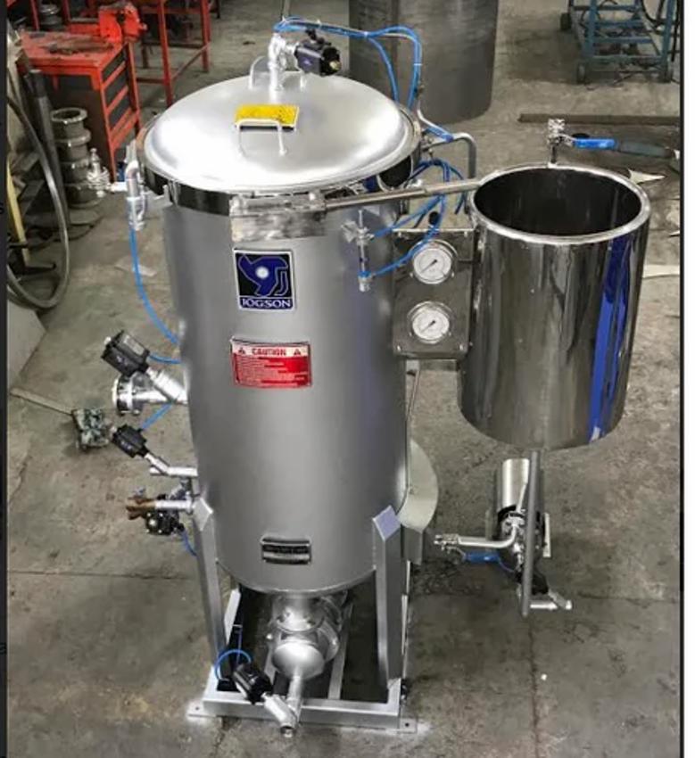 AISI SS 316L Vertical Cone Dyeing Machine