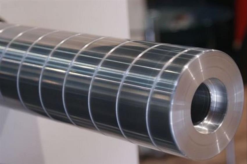 Aluminium Spiral Groove Roller