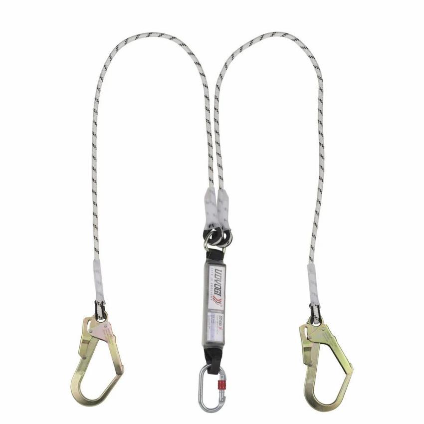 Alloy Steel Expandable Twin Lanyard, Safety
