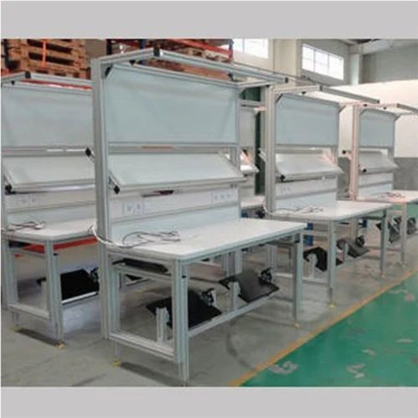 Aluminium Assembly Work Table, Office