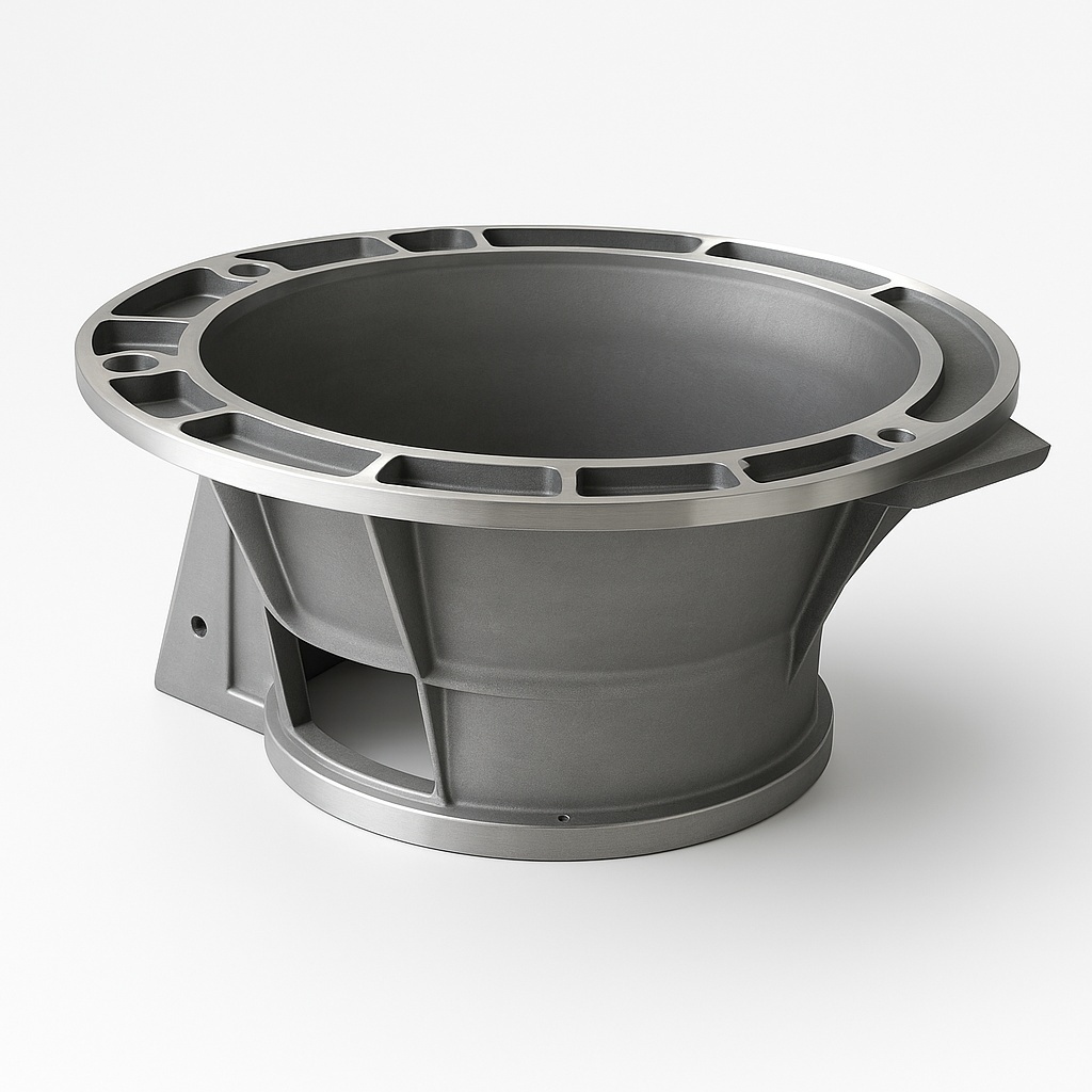 Aluminum Motor Pump Bell Housing