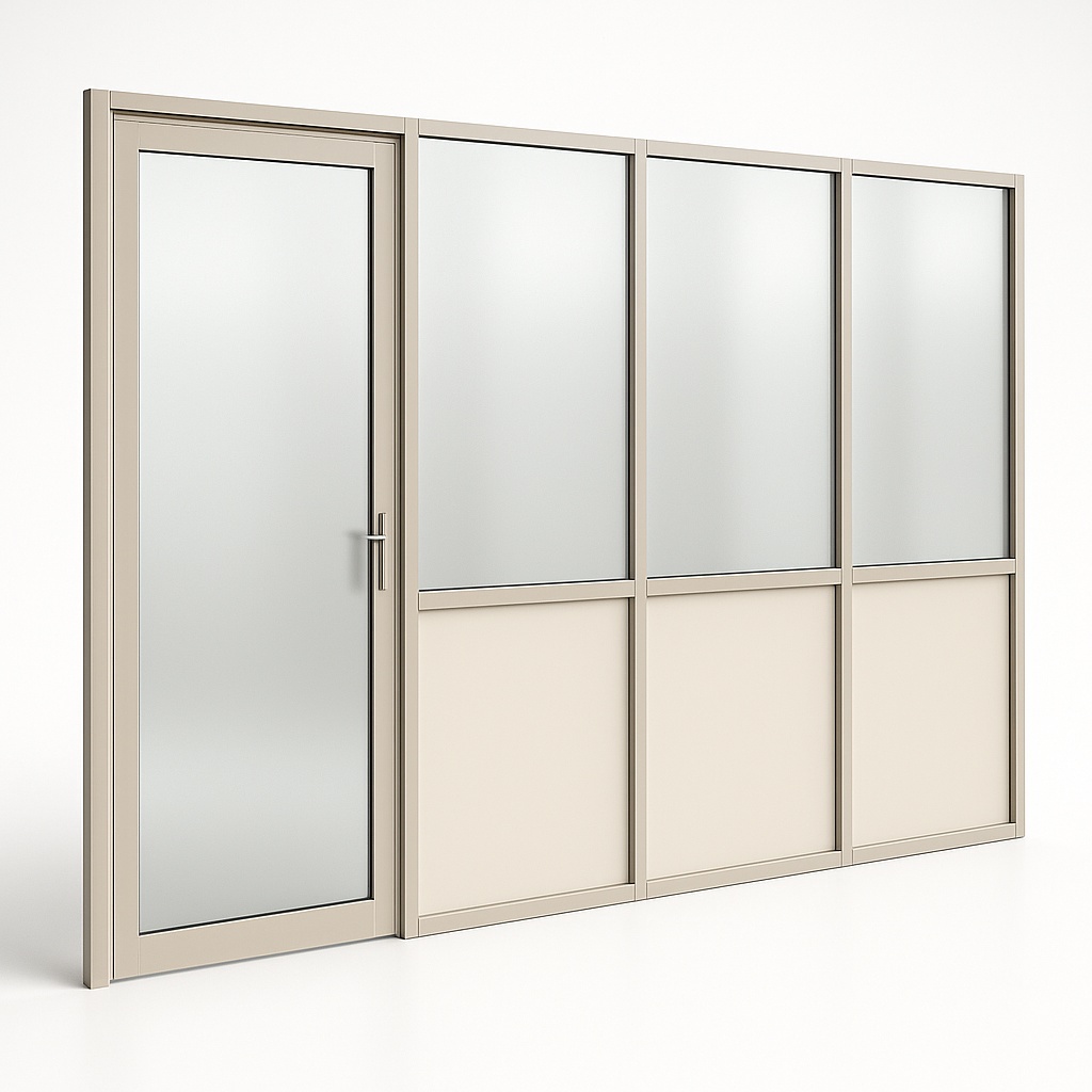 Aluminium Door Partition Service