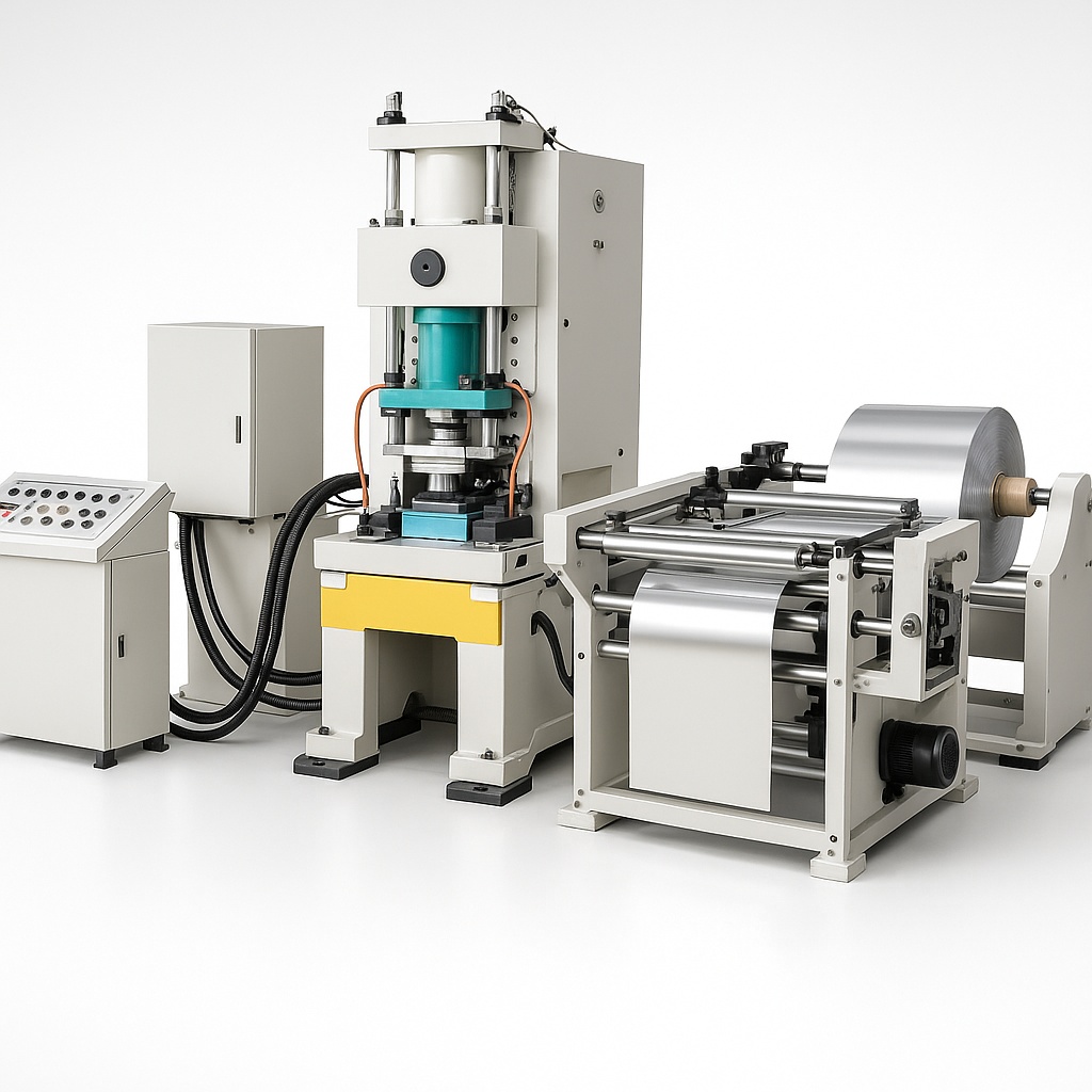 Automatic Aluminium Foil Production Machine