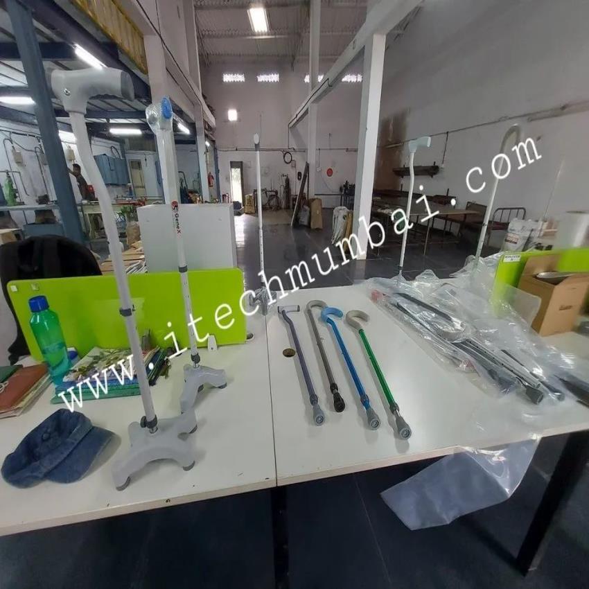 Aluminium Knob Handle Walking Stick