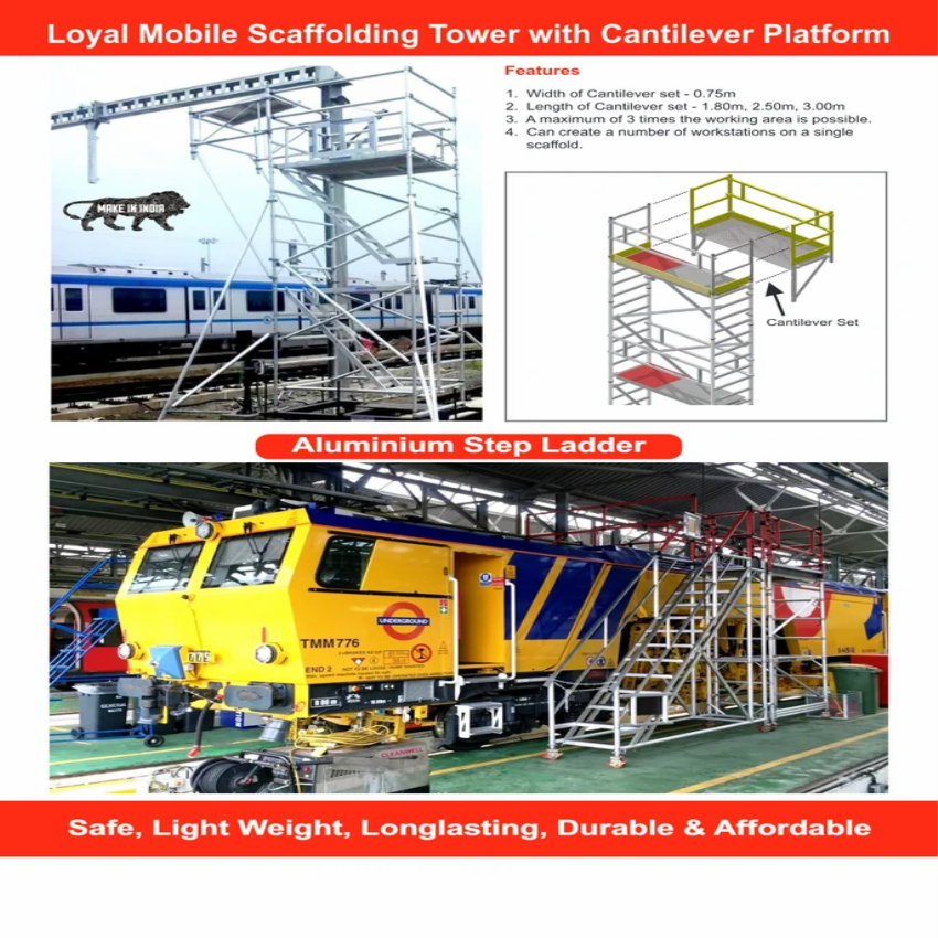 Aluminium Locomotive Ladder