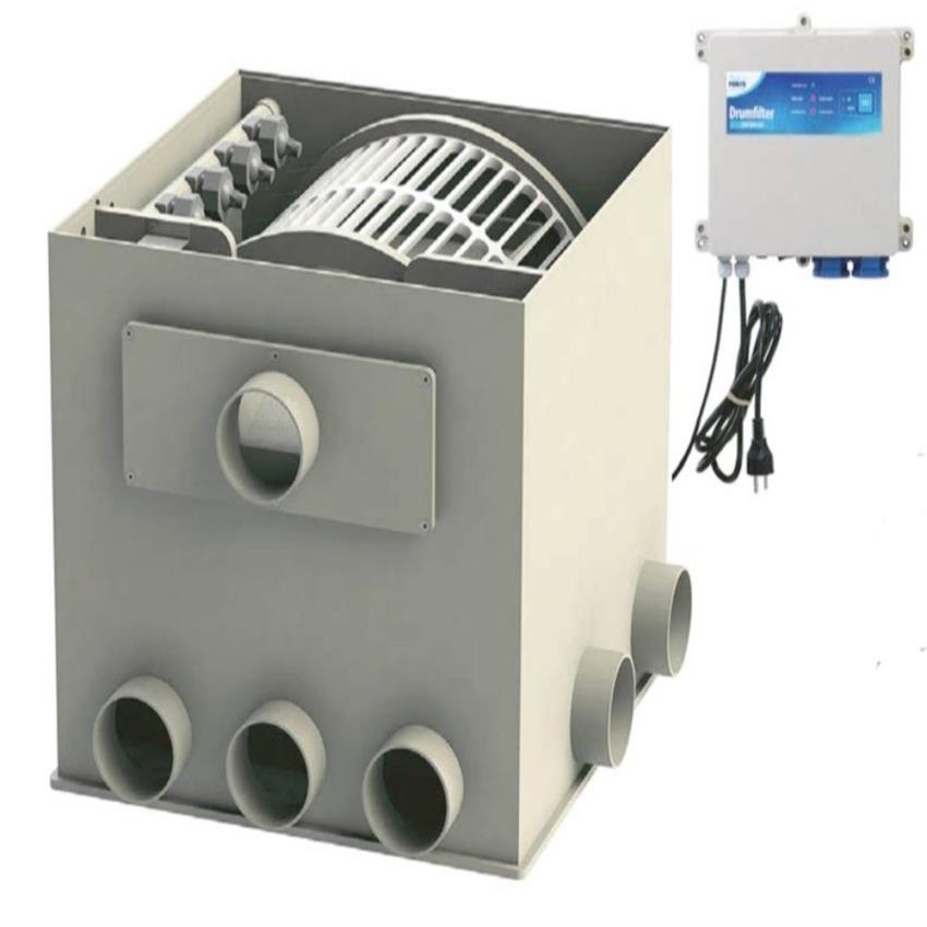 Aluminium Mechanical Drum Filter for Aquaculture