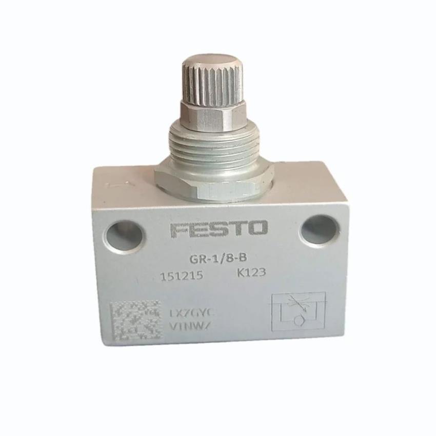 Aluminium One-Way Flow Control Valve, GR-1/8-B