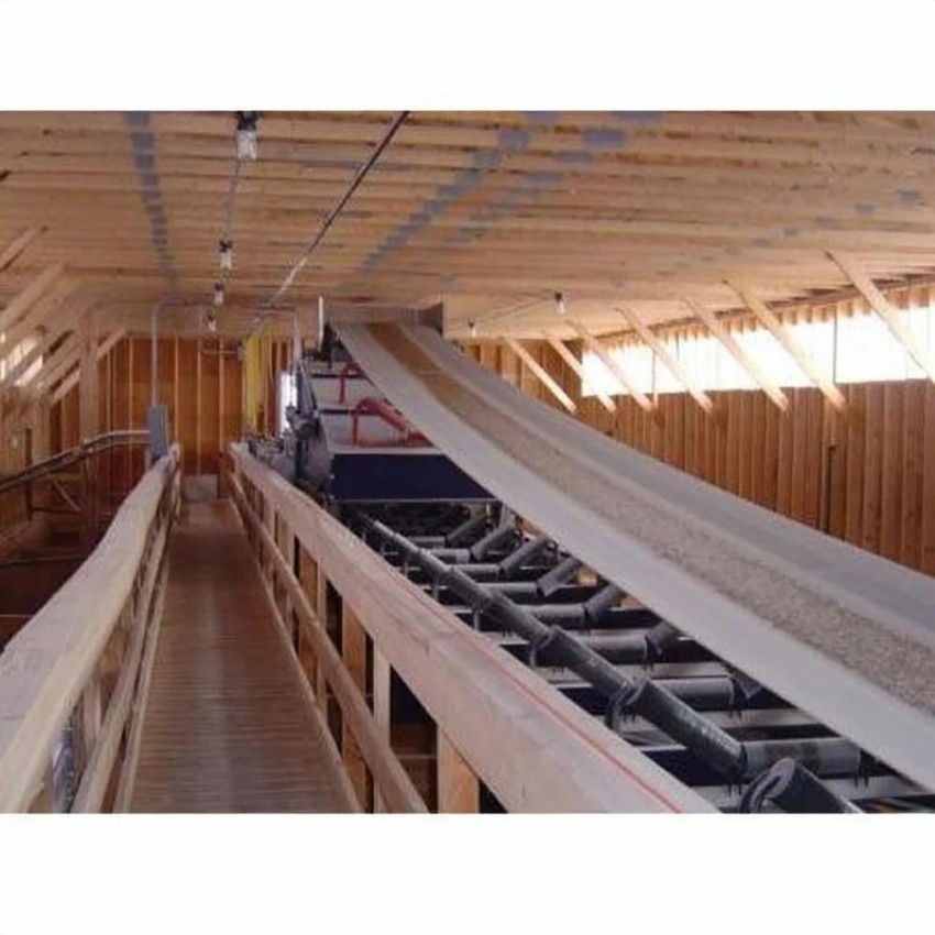 Aluminium Overhead Belt Conveyor with PVC Belt