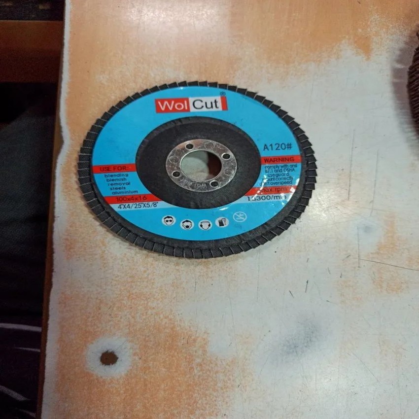 Aluminum Oxide Flap Disc 60 Grit 4"