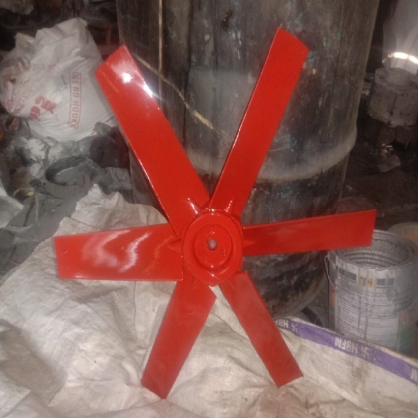 Aluminum Axial Impeller, 6 Blade