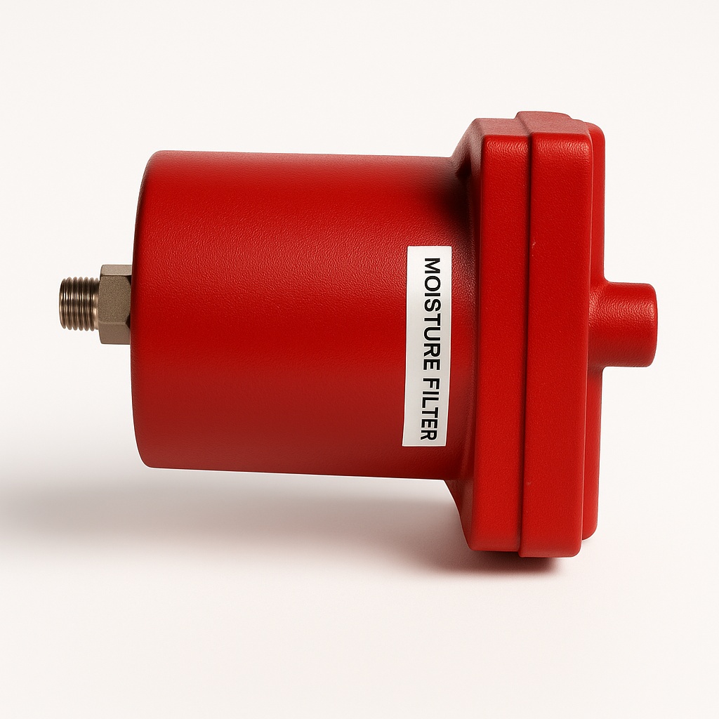 Aluminum Filter Drain, 40 Scfm, 350ml