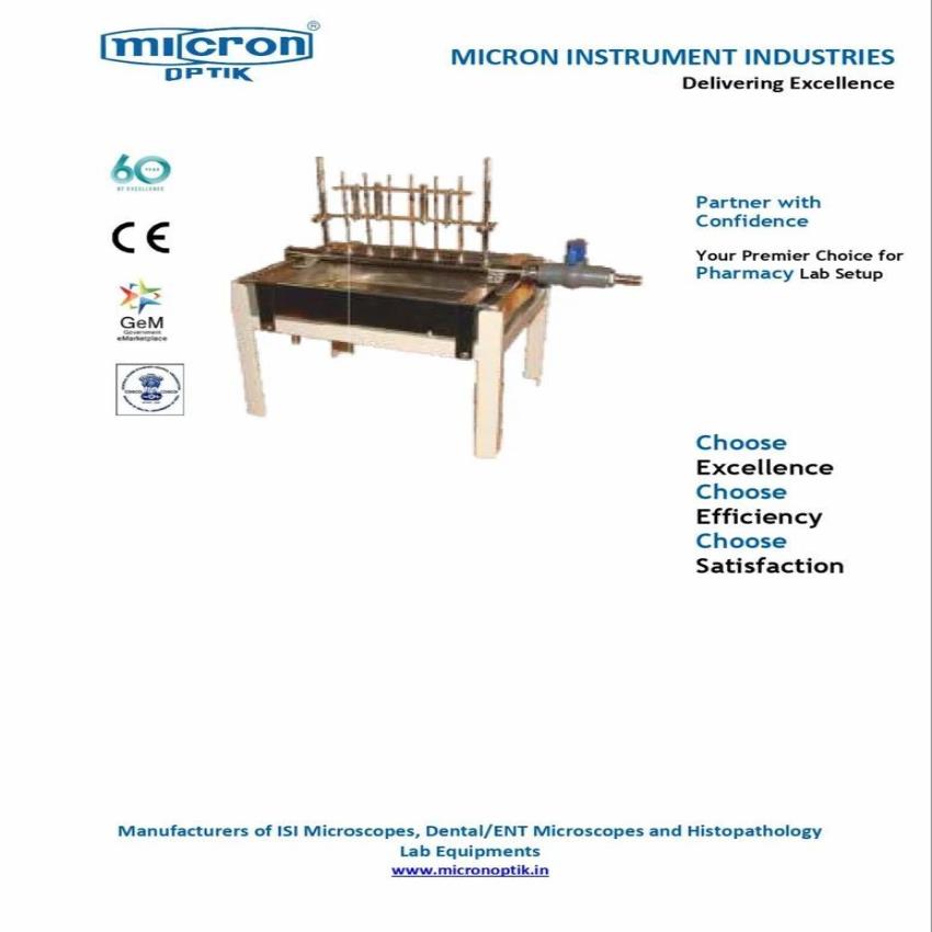 Ampoule Washing Equipment, Made in India