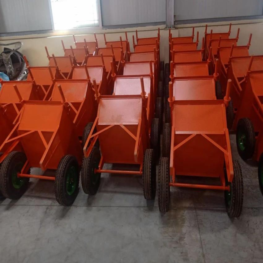 AMW Double Wheel Barrow