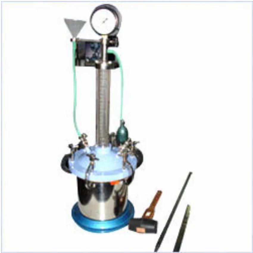 Industrial Blue Air Meter