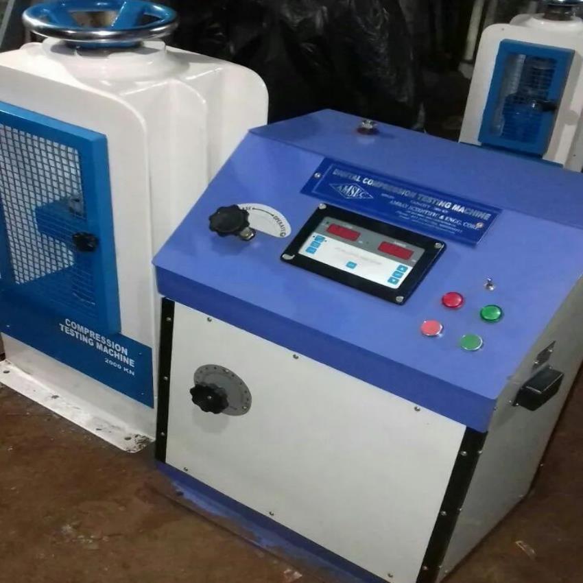 Analog Cube Testing Equipment, Dial Gauge Kn