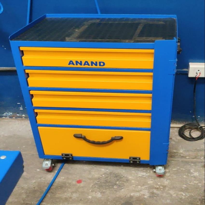 Anand Polished Mechanic Tool Cart