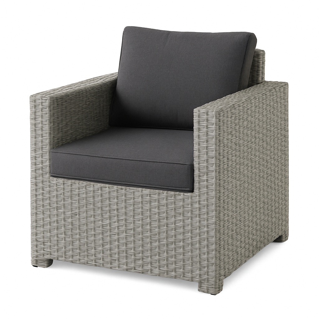 Ancon India Grey Wicker Bar Furniture