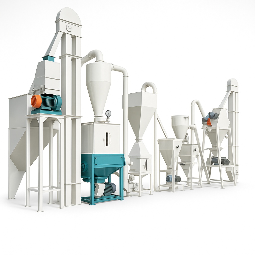 Animal Feed Mill Plant 500 Kg/Hr