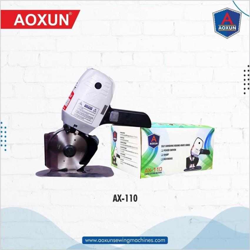 Aoxun AX110 Fabric Cutter, Semi-Automatic
