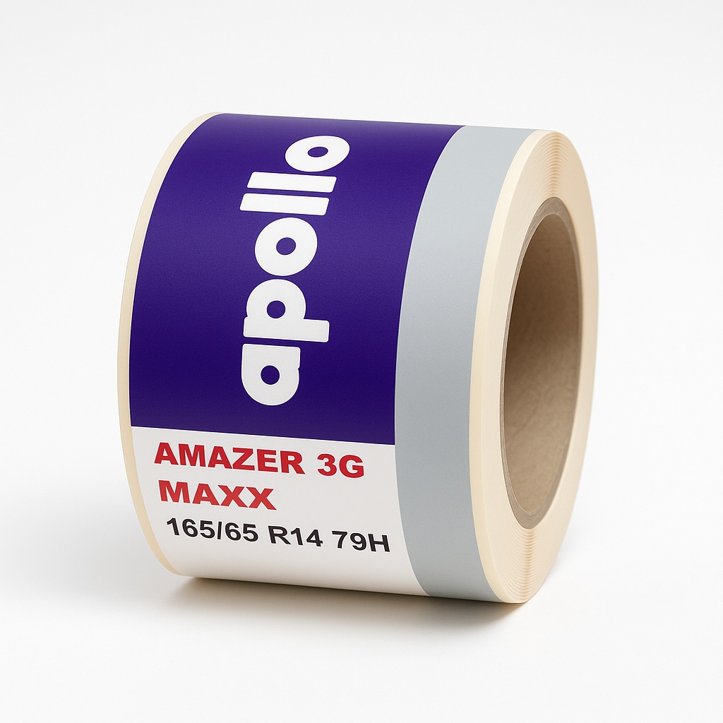 Apollo Handwash Tyre Labels, Roll Packaging