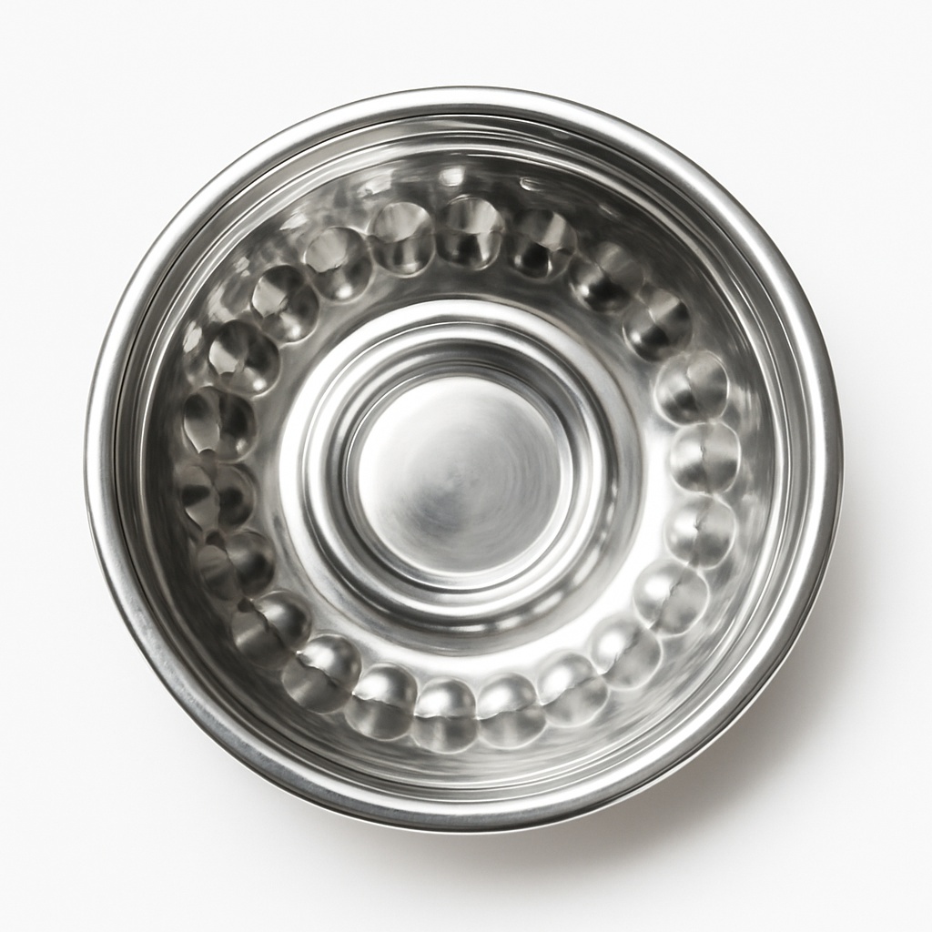 Mirror Laser Engraved Apple Bowl