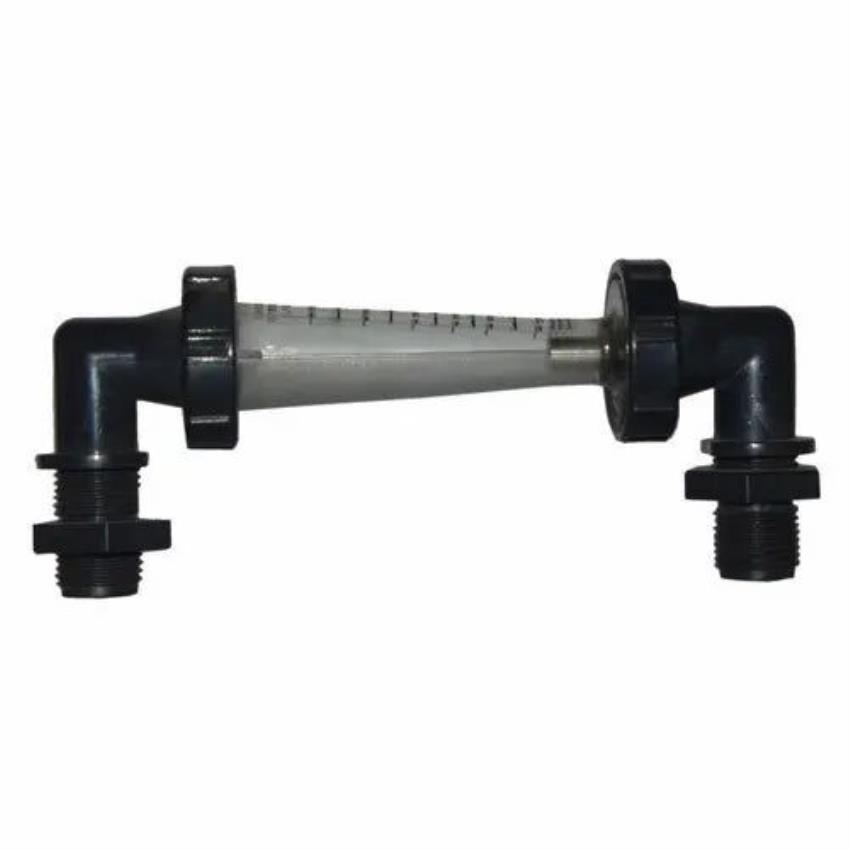 Aquaa Puri Na Water Flow Rotameter With Elbow, Model: na