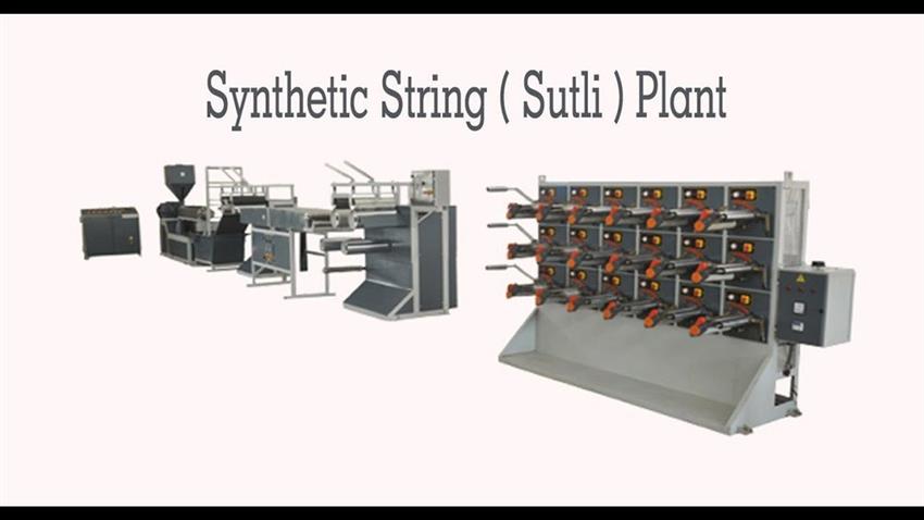 Archana Synthetic String Making Plant, 65 MM Screw