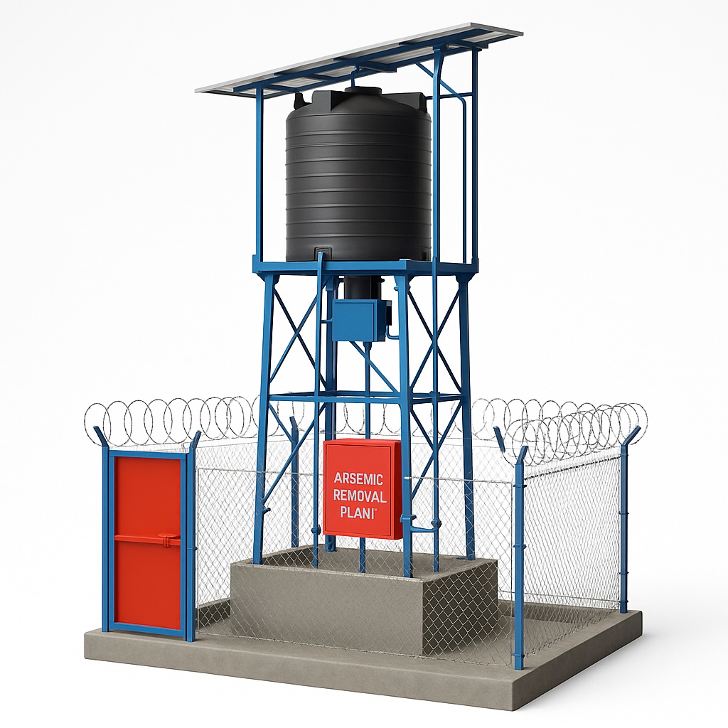 Mild Steel Arsenic Removal Machine