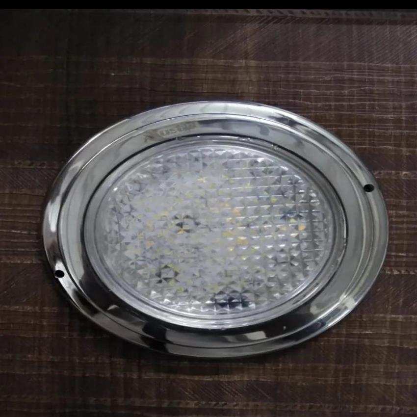 Austin Warm White Steel LED Pool Light