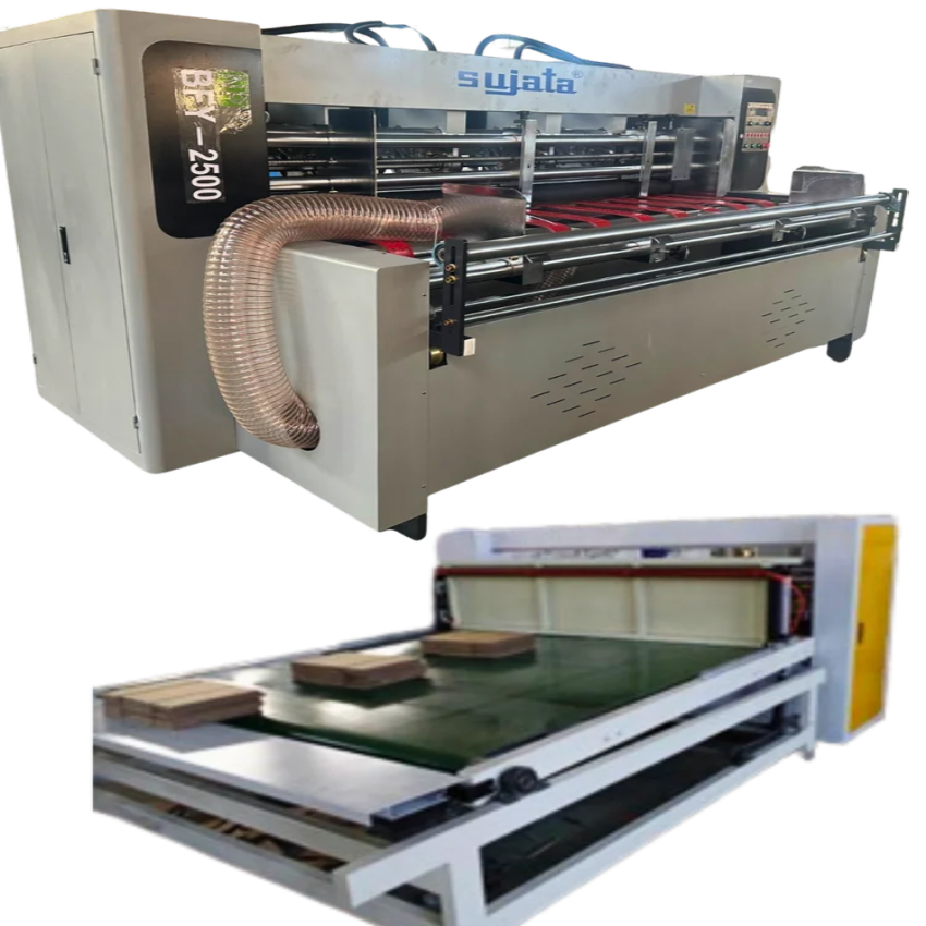 Auto Feeding Slitter Scorer with Stacker Machine