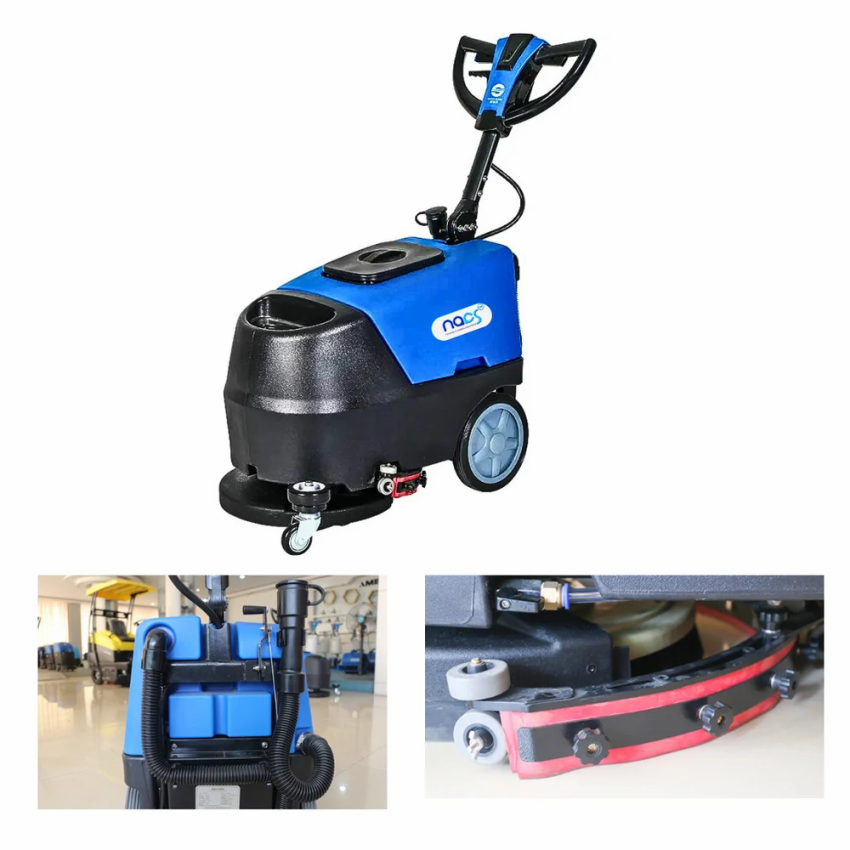 Commercial Scrubber Dryer 25L Tank, 17 inch, 750W