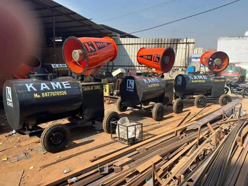 Tractor Mounted Anti Smog Gun