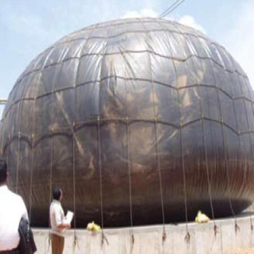 Industrial Biogas Holders, Automated Heating