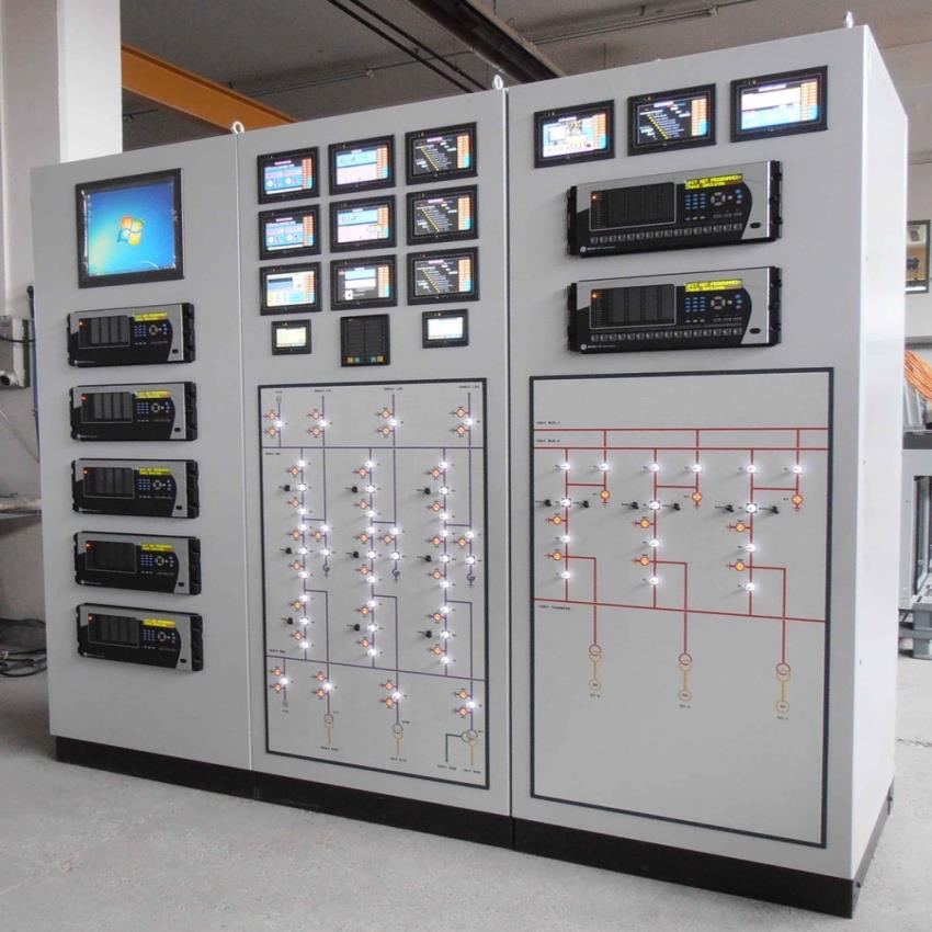 Automated SCADA Control Panel