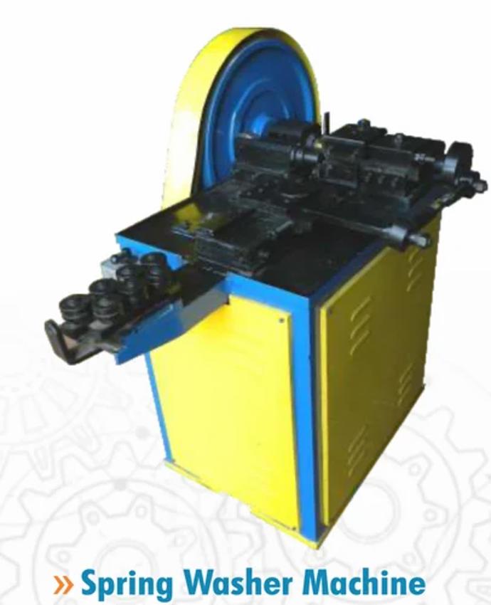 Automated Spring Washer Machine