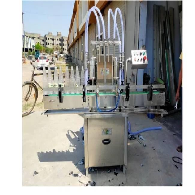 Automated Syrup Filling Machine