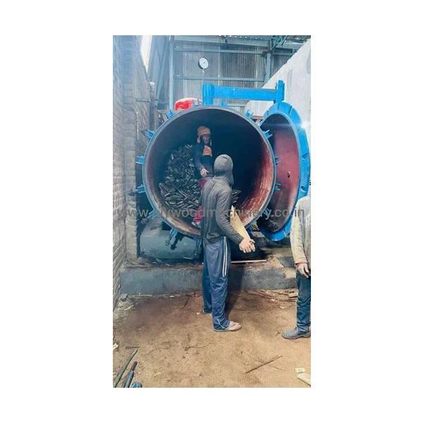 Automated Timber Treatment Plant