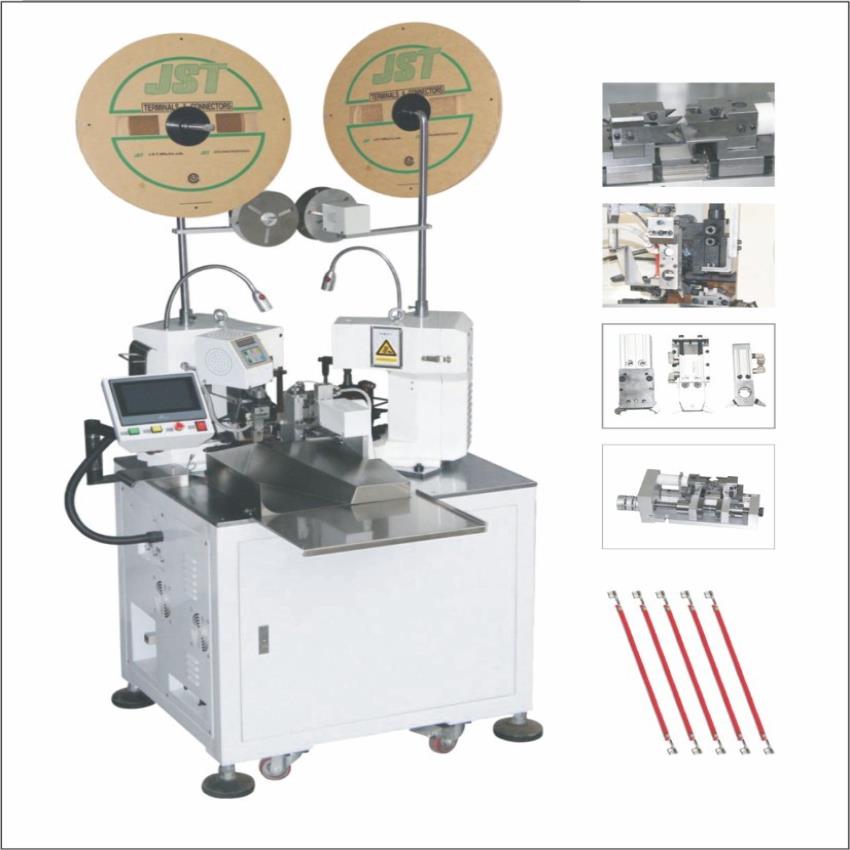 Automated Wire Stripper and Crimper Machine, 4300 Pcs/Hr.