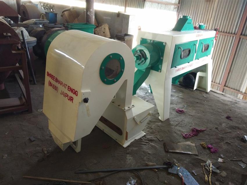 2 HP Aspirator Channel Flour Processing Machine