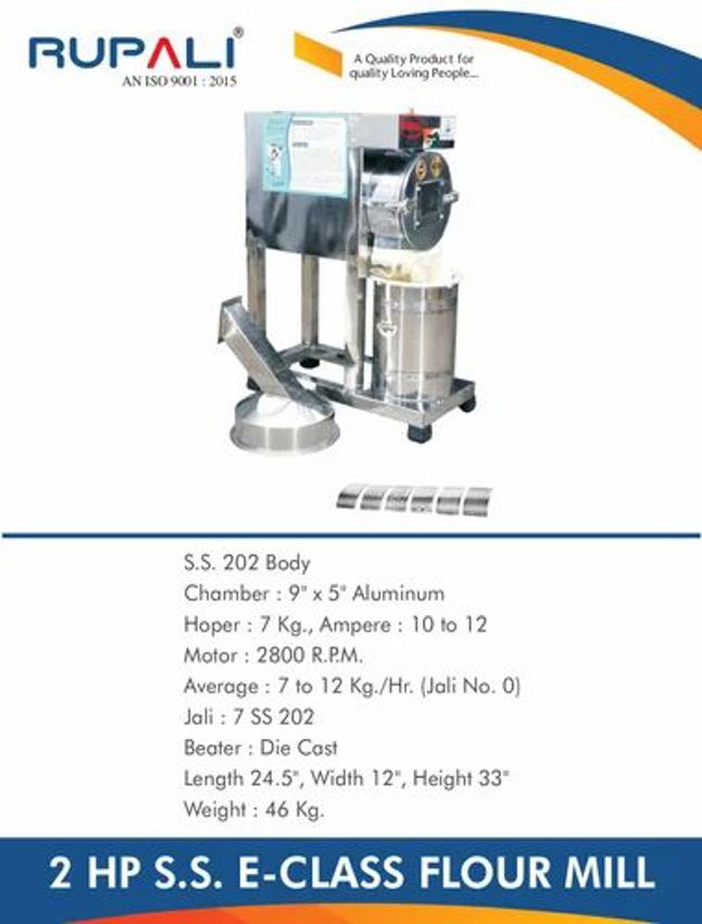 Automatic 2-in-1 SS Grinding Machine
