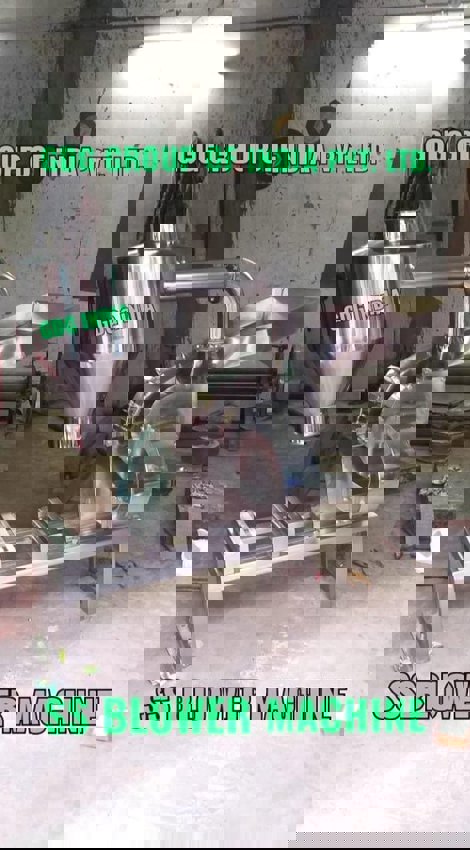 3HP SS Chilli Grinding Blower Machine - Single Phase