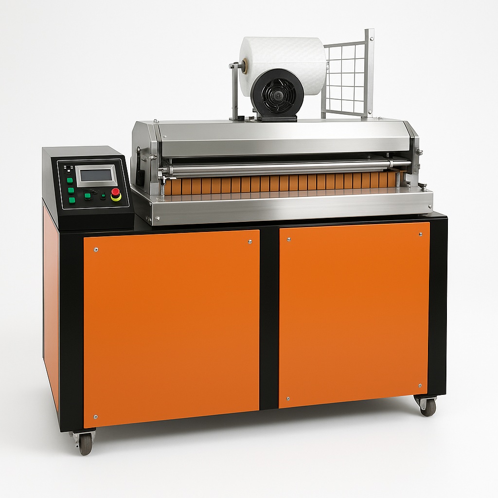 Automated Air Bubble Pouch Fabrication Machine