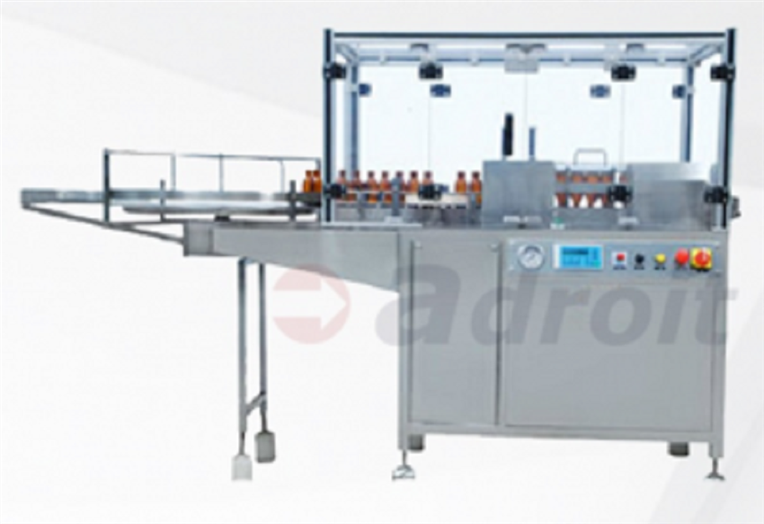 Automated Air Jet Bottle Washing Machine