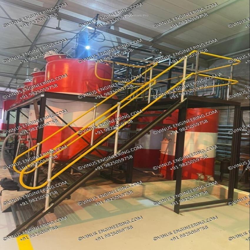 Automatic Batch Lubricating Oil Plant (Indirect Heating)