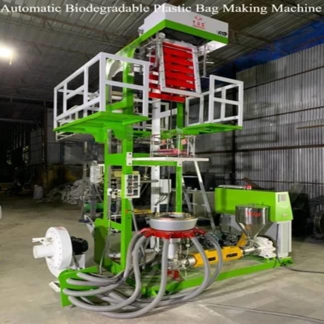 Automatic Biodegradable Plastic Packaging Machine