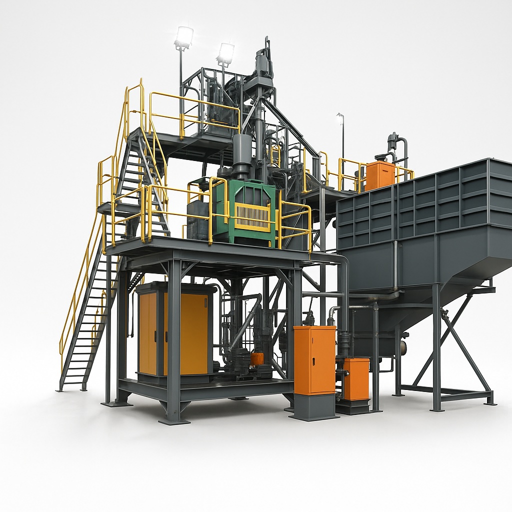 Automated Chrome Ore Processing Machine