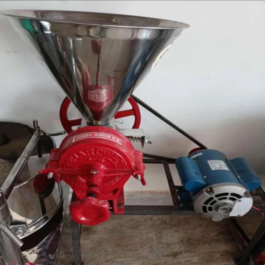 Automatic Dal Grinding Machine, Single Phase