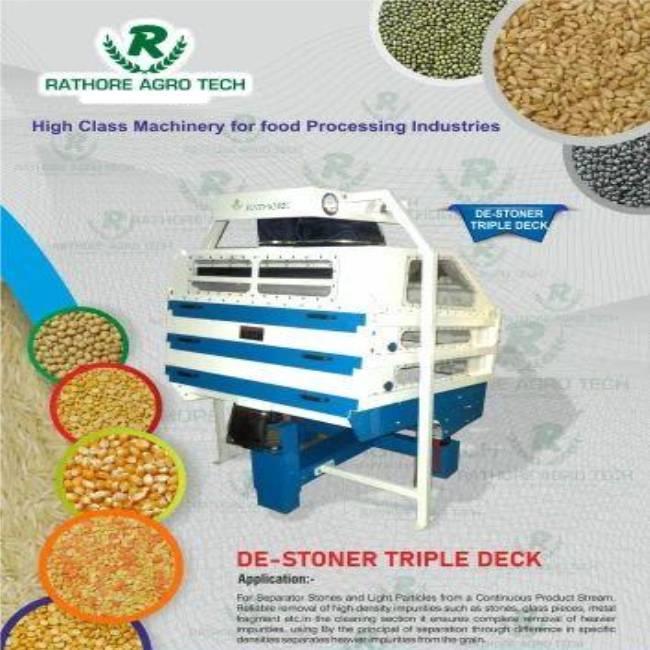Automatic Destoning Machine, Three Phase