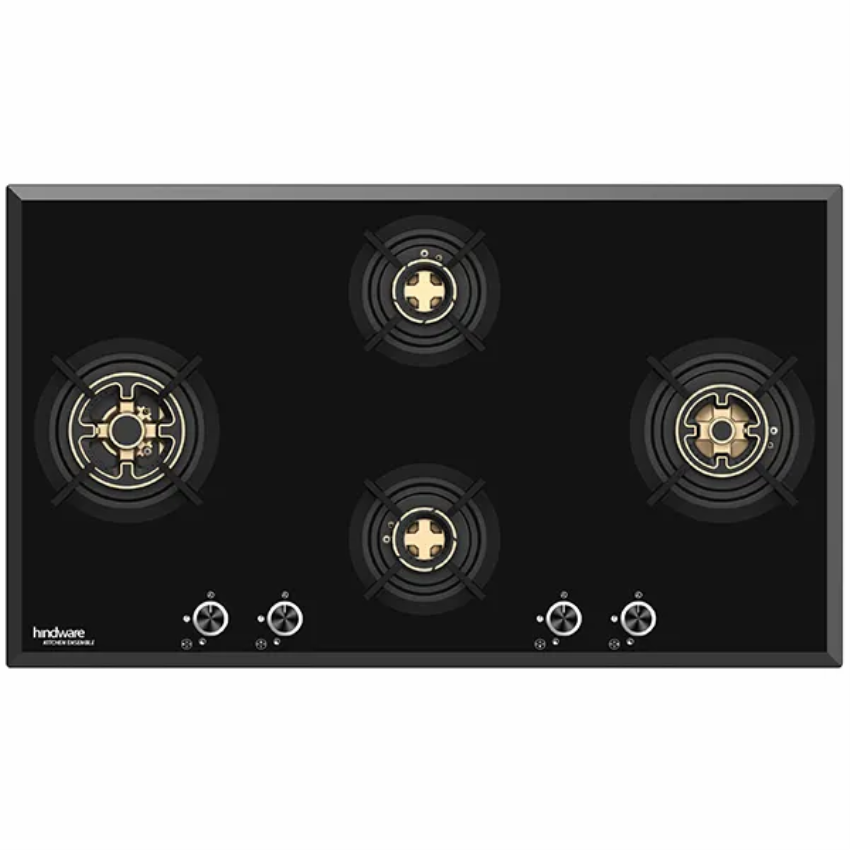Automatic 4-Burner Glass Gas Stove