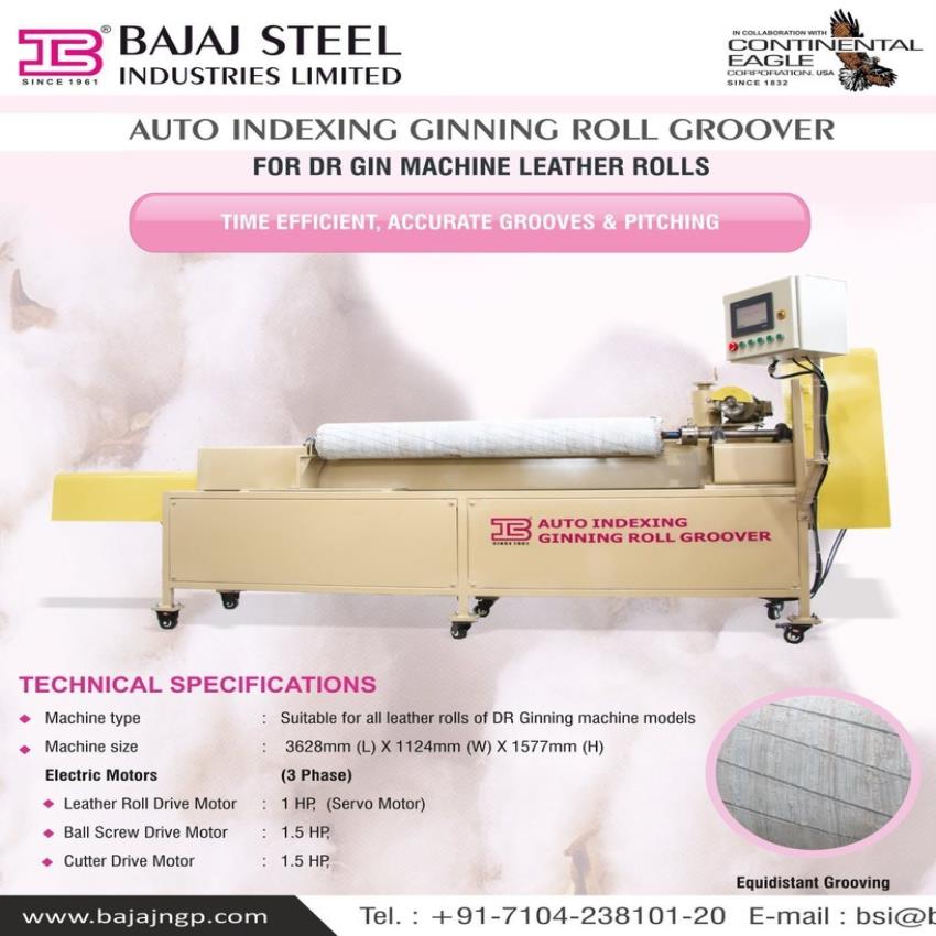 Automatic Ginning Roll Grooving Equipment